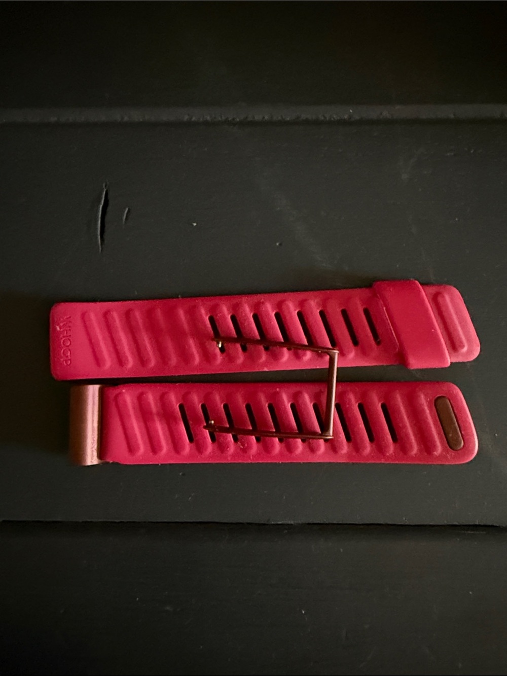 Pink Silicone Watch Band Strap